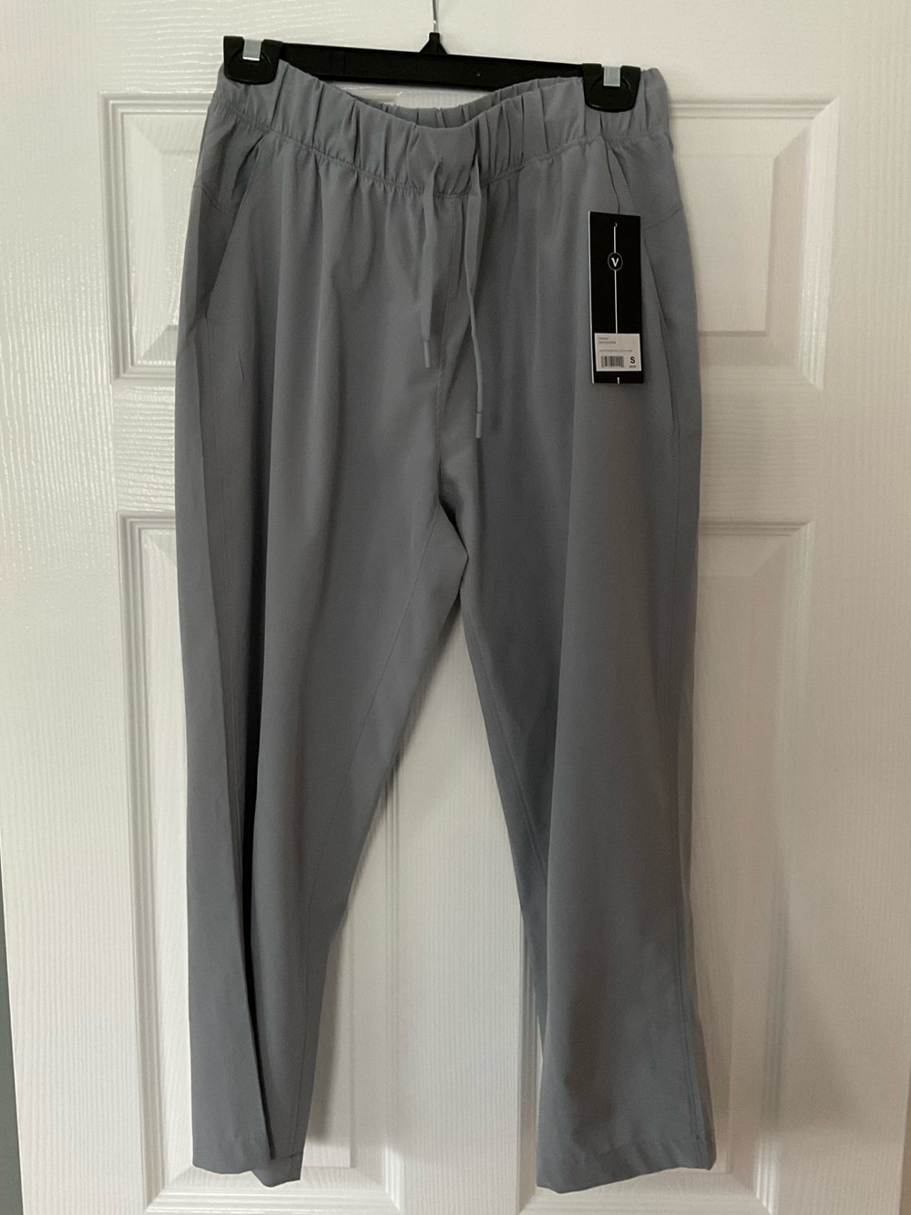 NWT Velocity Light Gray Women's Joggers with Drawstring Waist small